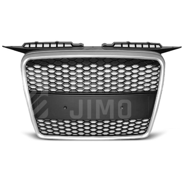 Přední maska Audi A3 05-08 RS Style, matná stříbrná Přední maska Audi A3 05-08 RS Style, matná stříbrná