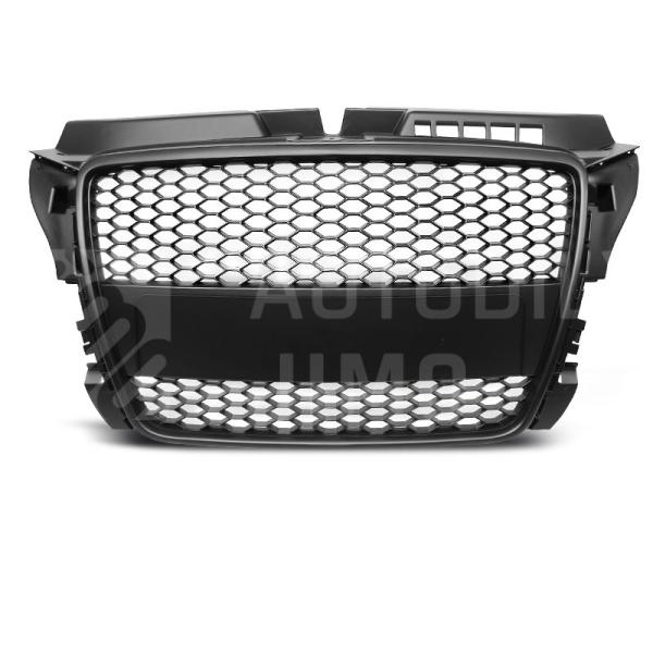 Přední maska Audi A3 (8P) 08-12 RS Style, matná černá Přední maska Audi A3 (8P) 08-12 RS Style, matná černá