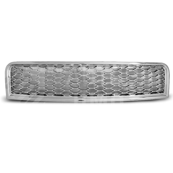 Přední maska Audi A4 B6 00-04 RS Style, chrom Přední maska Audi A4 B6 00-04 RS Style, chrom