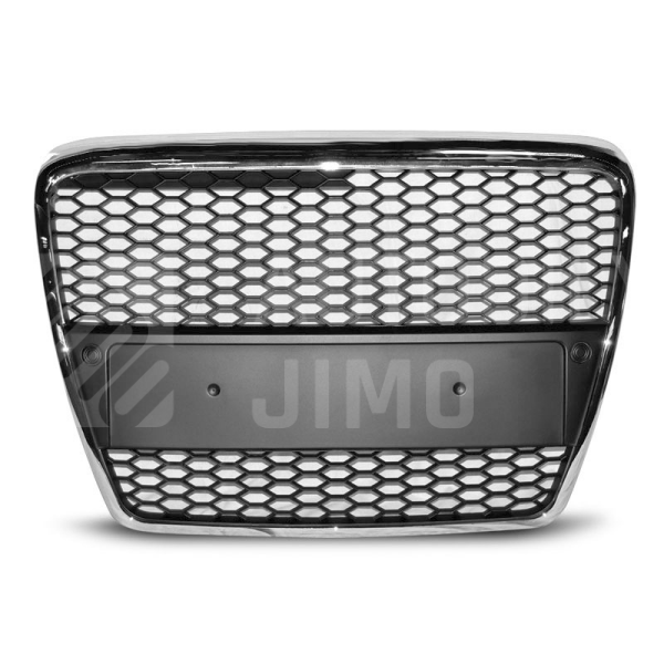 Přední maska Audi A6 C6 04-08 RS Style, chrom Přední maska Audi A6 C6 04-08 RS Style, chrom