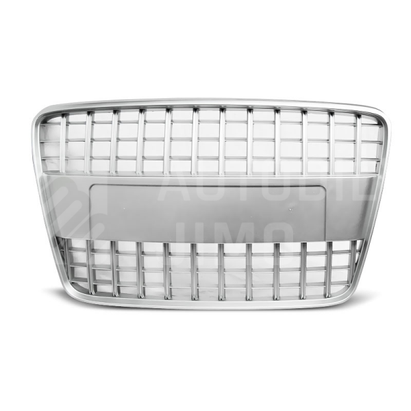 Přední maska Audi Q7 05-09 S Line, stříbrná