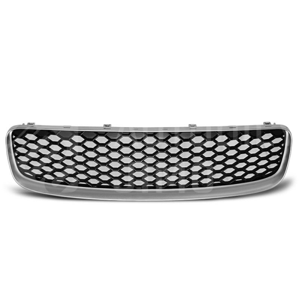 Přední maska Audi TT 99-06 RS Style, matná stříbrná Přední maska Audi TT 99-06 RS Style, matná stříbrná