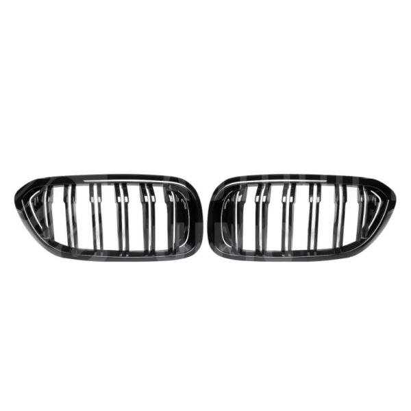 Přední maska BMW 5 G30, G31 2017–2020 černý lesk Přední maska BMW 5 G30, G31 2017–2020 černý lesk