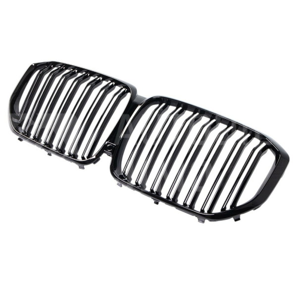 Přední maska BMW X5 G05 2018–2023 černý lesk Přední maska BMW X5 G05 2018–2023 černý lesk