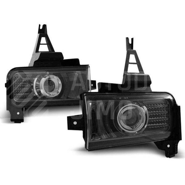 Přední mlhová světla, mlhovky Toyota Land Cruiser FJ200, 07- , LED kouřovo-černé Přední mlhová světla, mlhovky Toyota Land Cruiser FJ200, 07- , LED kouřovo-černé