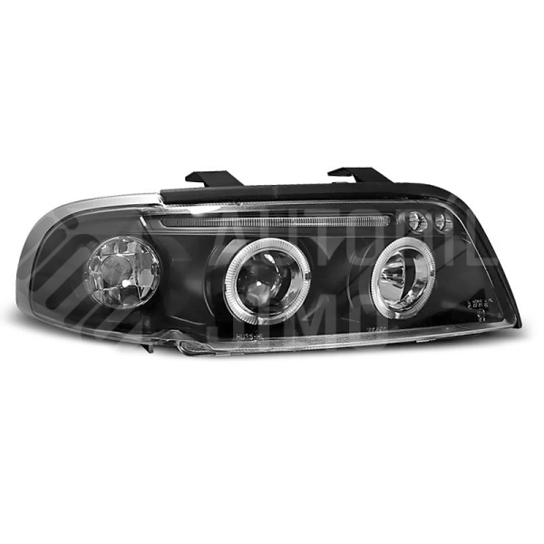 Přední světla AUDI A4 B5 94-12.98 - ANGEL EYES Černá Přední světla AUDI A4 B5 94-12.98 - ANGEL EYES Černá