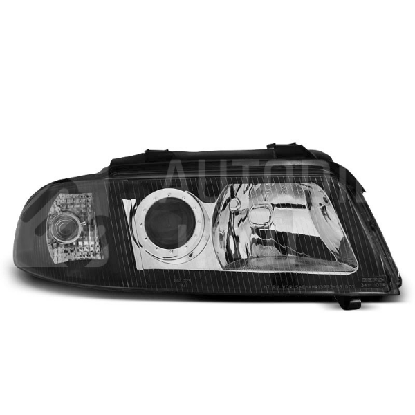 Přední světla AUDI A4 B5 99-00 facelift - Černá Přední světla AUDI A4 B5 99-00 facelift - Černá