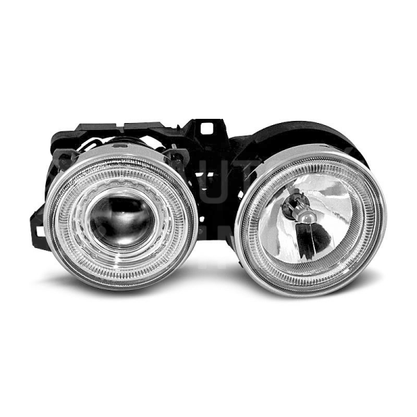 Přední světla BMW E30-ANGEL EYES Chromové Přední světla BMW E30-ANGEL EYES Chromové
