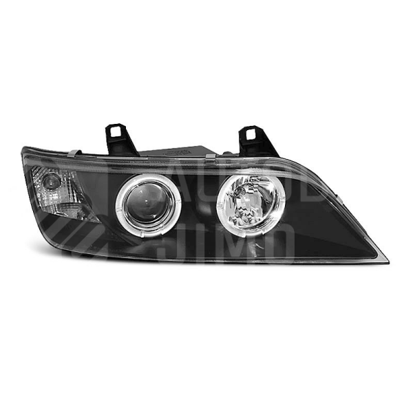 Přední světla, lampy Angel Eyes BMW Z3 E36/7,E36/8 95-02 černá Přední světla, lampy Angel Eyes BMW Z3 E36/7,E36/8 95-02 černá