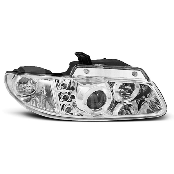 Přední světla, lampy Angel Eyes Chrysler Voyager 96-01 chromová Přední světla, lampy Angel Eyes Chrysler Voyager 96-01 chromová