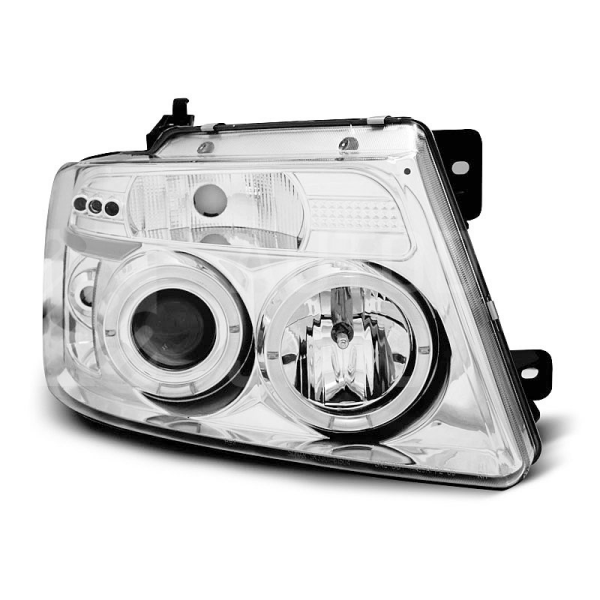 Přední světla, lampy Angel Eyes Ford F150 04-08 chromová Přední světla, lampy Angel Eyes Ford F150 04-08 chromová