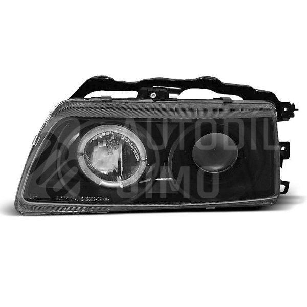 Přední světla, lampy Angel Eyes Honda CRX 87-89 černá Přední světla, lampy Angel Eyes Honda CRX 87-89 černá