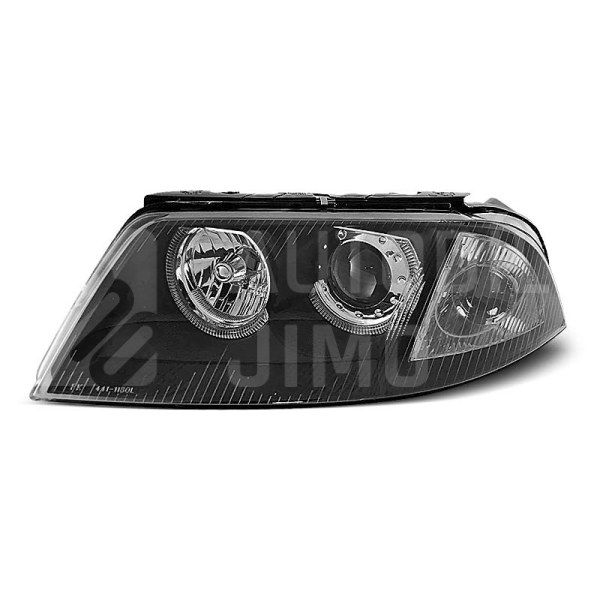 Přední světla, lampy Angel Eyes VW Passat B5.5 3BG 00-05 černá H7 Přední světla, lampy Angel Eyes VW Passat B5.5 3BG 00-05 černá H7