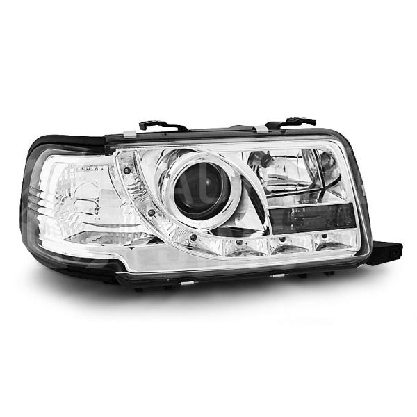 Přední světla, lampy Audi 80 B4 Day light Chromová Přední světla, lampy Audi 80 B4 Day light Chromová