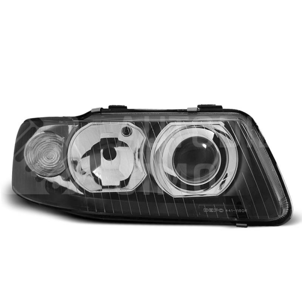 Přední světla, lampy AUDI A3 00-03 - Černá Přední světla, lampy AUDI A3 00-03 - Černá