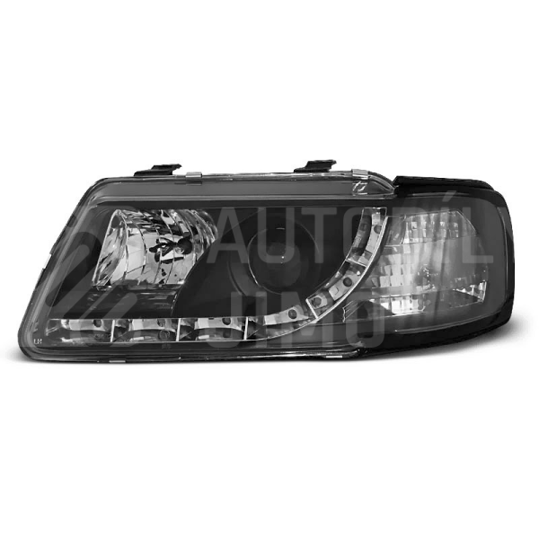 Přední světla, lampy AUDI A3 8L 96-00 - DAYLIGHT Černá Přední světla, lampy AUDI A3 8L 96-00 - DAYLIGHT Černá