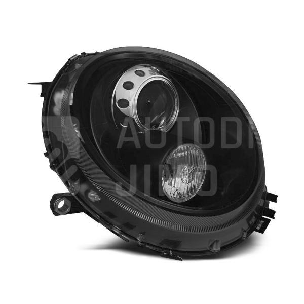 Přední světla, lampy BMW Mini (COOPER) 06-14, černá Přední světla, lampy BMW Mini (COOPER) 06-14, černá
