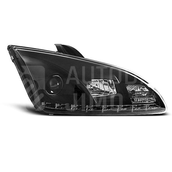 Přední světla, lampy Ford Focus 04-08 Day light černá Přední světla, lampy Ford Focus 04-08 Day light černá