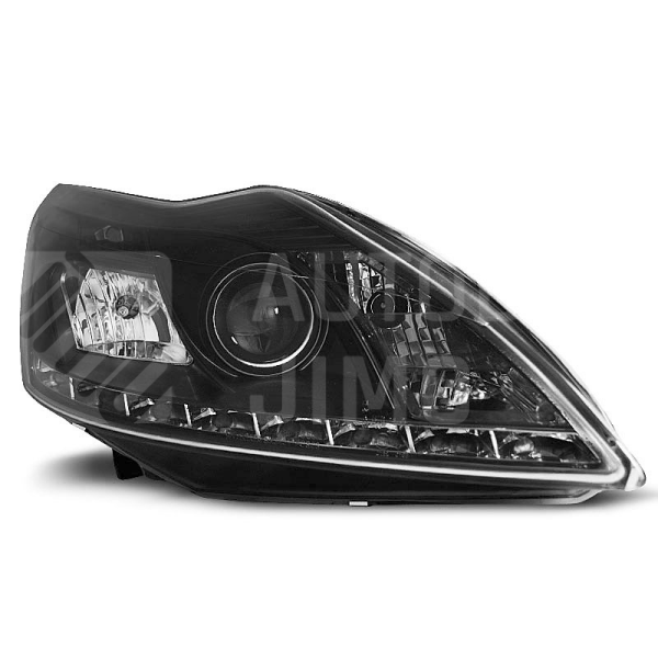 Přední světla, lampy Ford Focus 08-10 Day light černá H7 Přední světla, lampy Ford Focus 08-10 Day light černá H7