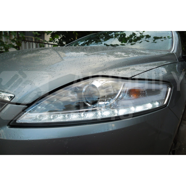 Přední světla, lampy Ford Mondeo 07-10 Day light chromová Přední světla, lampy Ford Mondeo 07-10 Day light chromová