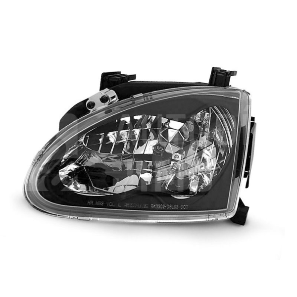 Přední světla, lampy Honda CRX Del sol 92-97 černá Přední světla, lampy Honda CRX Del sol 92-97 černá