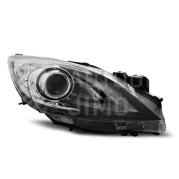 Přední světla, lampy Mazda 3 2009-2013 černá