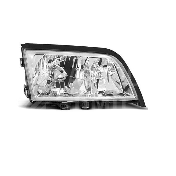 Přední světla, lampy Mercedes Benz C W202 93-00 chromová H4
