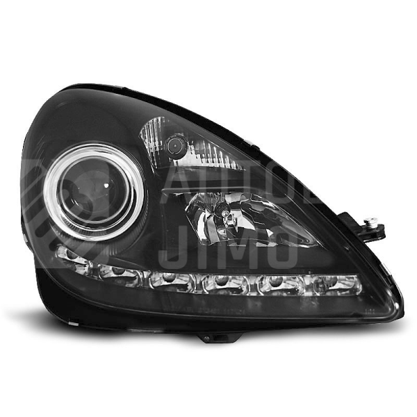 Přední světla, lampy Mercedes Benz SLK R171 04-11 Day light černé H7/H1