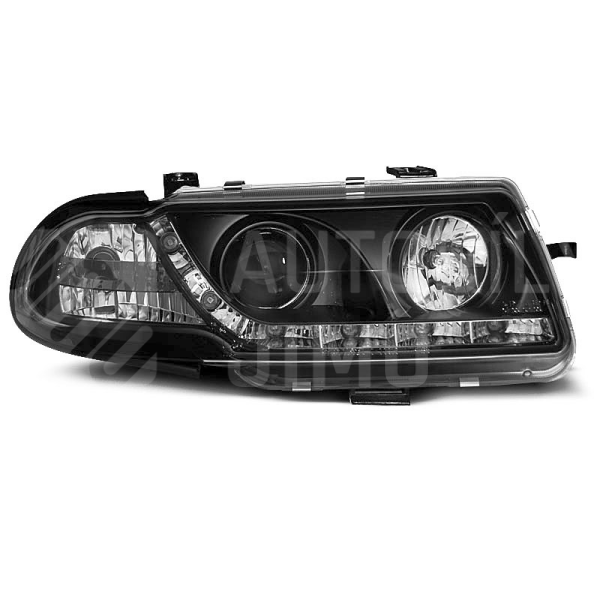 Přední světla, lampy Opel Astra F 94-01 Day light černé