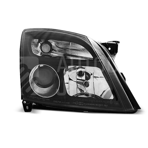 Přední světla, lampy  Opel Vectra C 02-05 černá H7