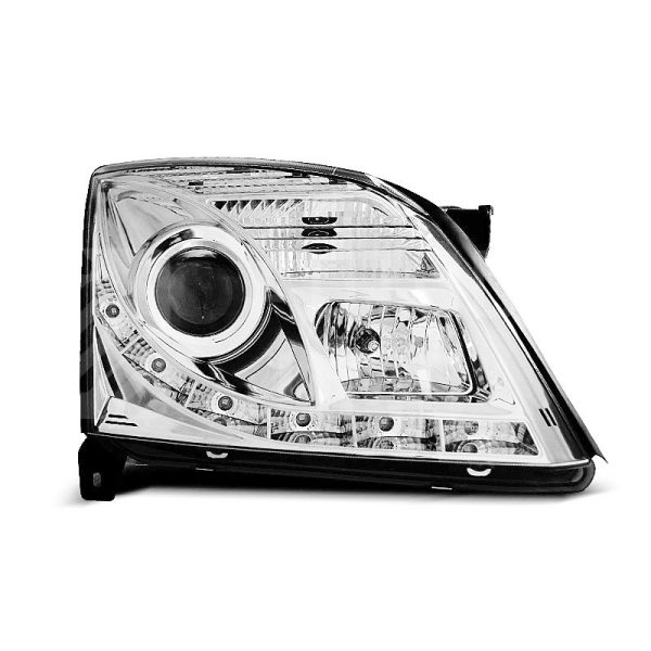 Přední světla, lampy Opel Vectra C 02-05 Day light chromové