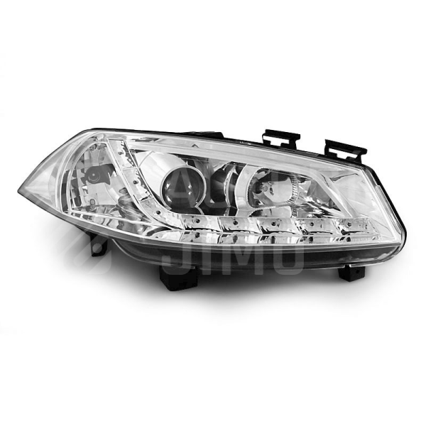 Přední světla, lampy Renault Megane II 02-05 Day light, chromové Přední světla, lampy Renault Megane II 02-05 Day light, chromové
