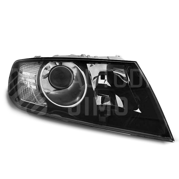 Přední světla, lampy Škoda Octavia II 04-09 černé H7 Přední světla, lampy Škoda Octavia II 04-09 černé H7