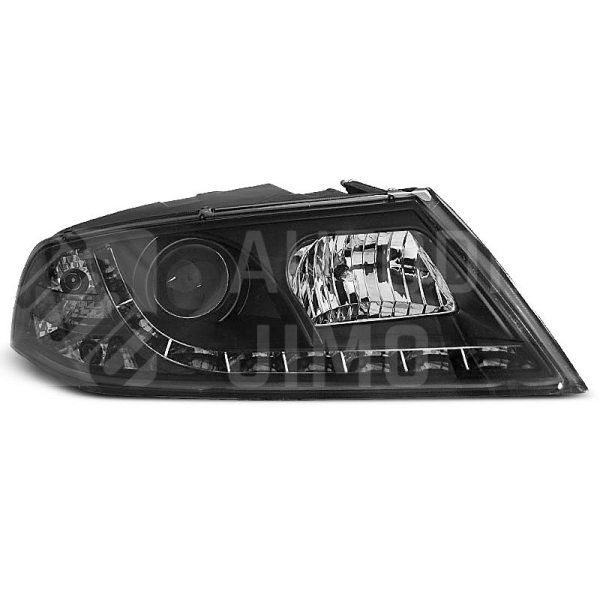 Přední světla, lampy Škoda Octavia II 04-09 Day light černé H7 Přední světla, lampy Škoda Octavia II 04-09 Day light černé H7