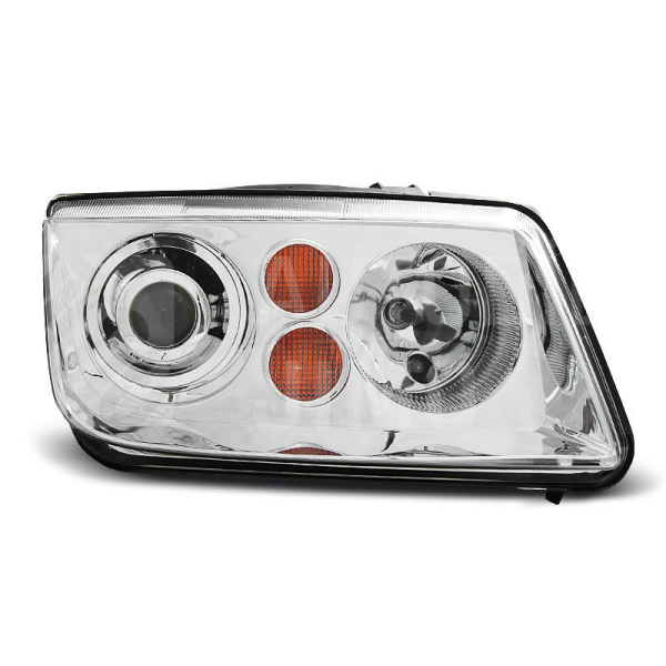Přední světla, lampy VW Bora 98-05 chromová H7