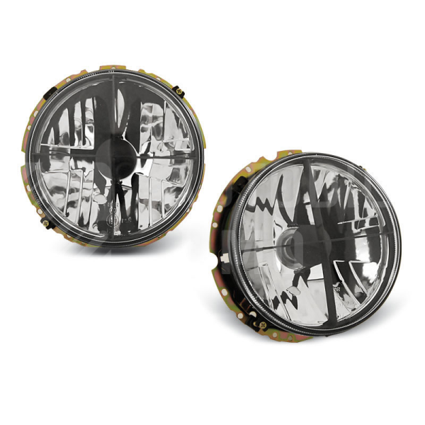 Přední světla, lampy VW Golf I 74-83 chromová H4