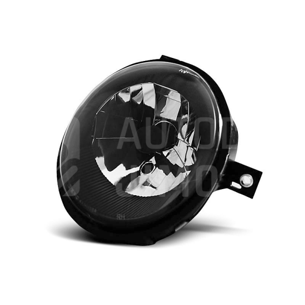 Přední světla, lampy VW Lupo 98-05 černá H4