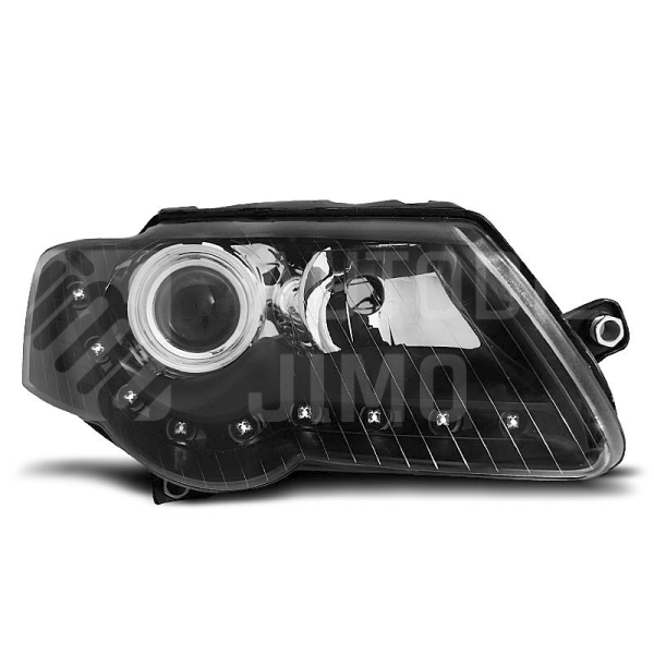 Přední světla, lampy VW Passat B6 3C 05-10 Day light černé H7/H7 Přední světla, lampy VW Passat B6 3C 05-10 Day light černé H7/H7