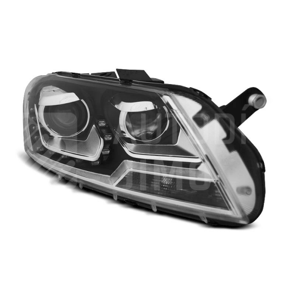 Přední světla, lampy VW Passat B7 10-14 Day light, černá Přední světla, lampy VW Passat B7 10-14 Day light, černá