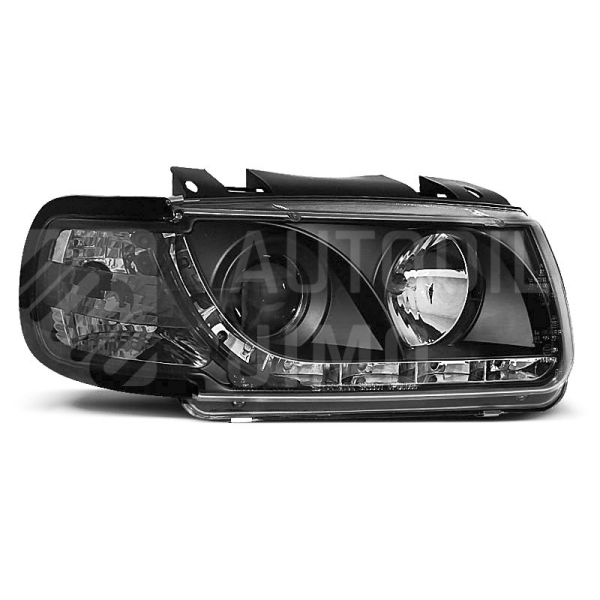 Přední světla, lampy VW Polo 6N 94-99 Day light černé Přední světla, lampy VW Polo 6N 94-99 Day light černé