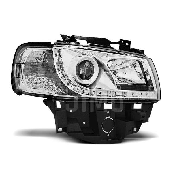 Přední světla, lampy VW T4 Caravelle, Multivan 8.96-03 Daylight chromové