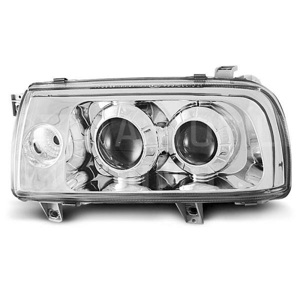 Přední světla, lampy VW Vento 92-98 chromové H7