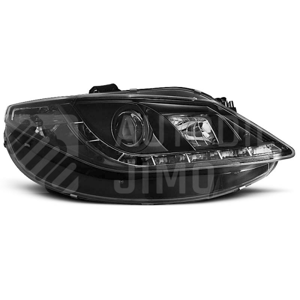 Přední světla Seat Ibiza 6J LED 08- chromová