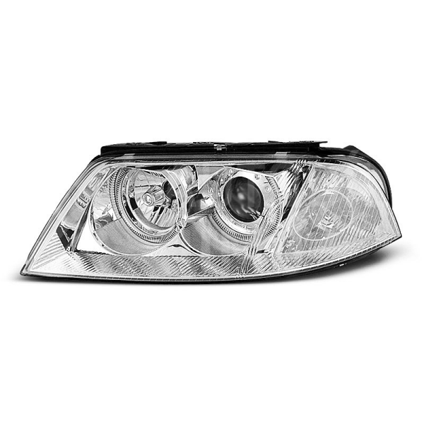 Přední světla VW Passat 3BG LED 00-05 chromová Přední světla VW Passat 3BG LED 00-05 chromová