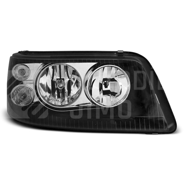 Přední světla VW T5 Transporter Multivan 03-09 černé H7