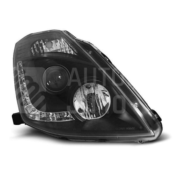 Přední xenonová světla, lampy Nissan 350Z 03-05 Day light černé D2S Přední xenonová světla, lampy Nissan 350Z 03-05 Day light černé D2S