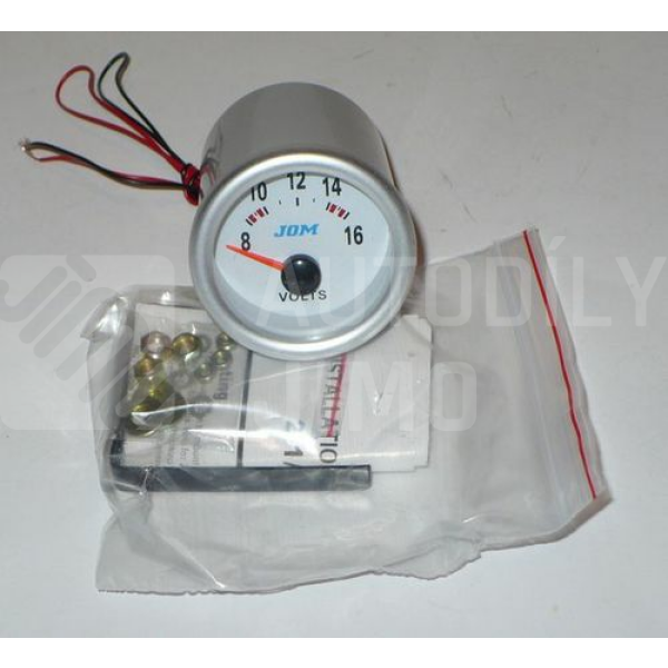 Přídavný budík - voltmetr