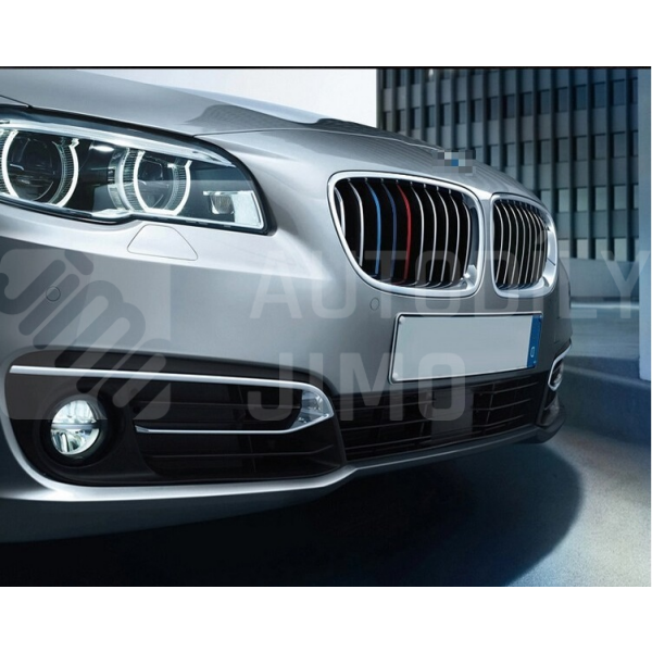 Proužky na přední masku BMW M power Proužky na přední masku BMW M power