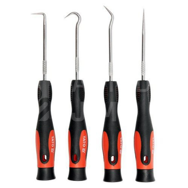 Sada háčkových minipáčidel 4 ks