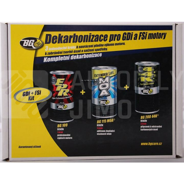 BG Sada pro dekarbonizaci benzínového motoru krabice BG Sada pro dekarbonizaci benzínového motoru krabice